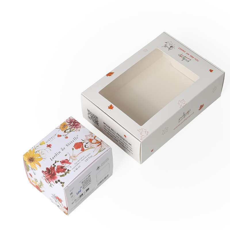 Industrial Cosmetic Plastics Liner Type Perfume Bottle with Window Box Packaging