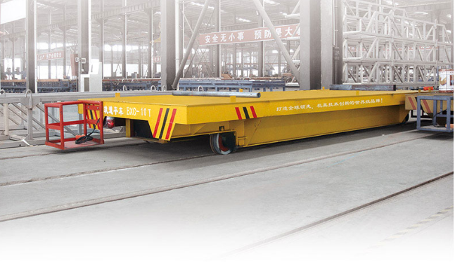 Custom-made 10 Ton Battery Powered Transfer Car on Rail