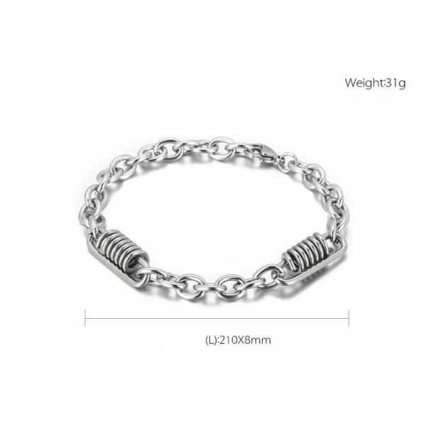 Creative Stainless Steel Chain O-shape Stitching Chain DIY Bracelet Accessories