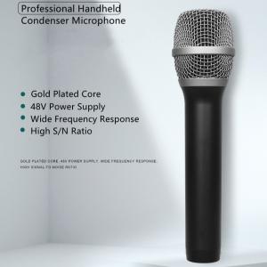 Wholesale KTV Karaoke 3mA USB Condenser Microphone 48V For PC Computer from china suppliers