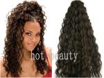 Deep Wave Indian Non Remy Human Hair Weaving Nautral Color OEM ODM