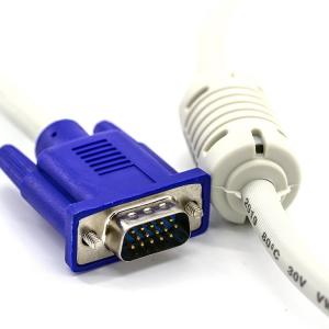 China Customized 3m Computer VGA Cable Video Graphics Array Connector on sale