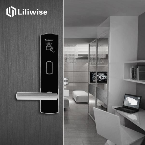 Smart High Security Hotel Door Locks Colorful Design Super Convenience