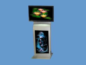 Wholesale Dual Touch Screen Floor Standing Digital Signage advertising Kiosk from china suppliers