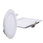 120LM/W Energy Saving Round Led Panel Light 80-83Ra or 95-98Ra 12V DC 24V DC