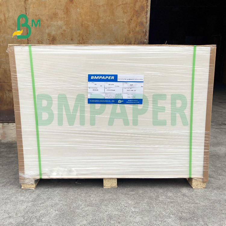 One Side Coated Glossy White Folding Box Board for Envelope