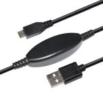 2464 22AWG USB Converter Cable 3.5m 2.5mm For Vehicle GPS 5V To 12V Step Up