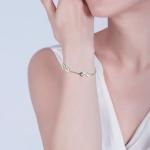 7.5in 6 Gram Infinity Name Bracelet Boyfriend Personalized Name Bangles SGS