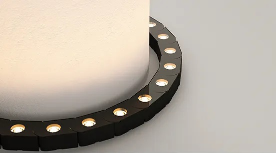 flexible LED wall washing grazer