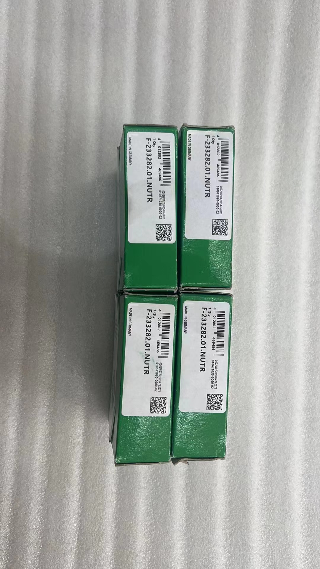 2KG Weight Anilox Roller Bearing and End Cover for Flexographic Printing F-233282.01.NUTR
