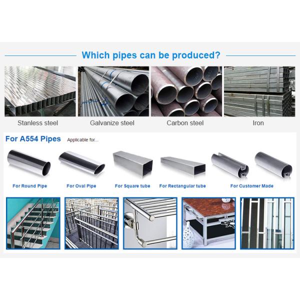 HF API Carbon Steel Pipe Manufacturing Machine 21-63mm Diameter