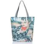 New female beauty magazine printed canvas shoulder bag woman