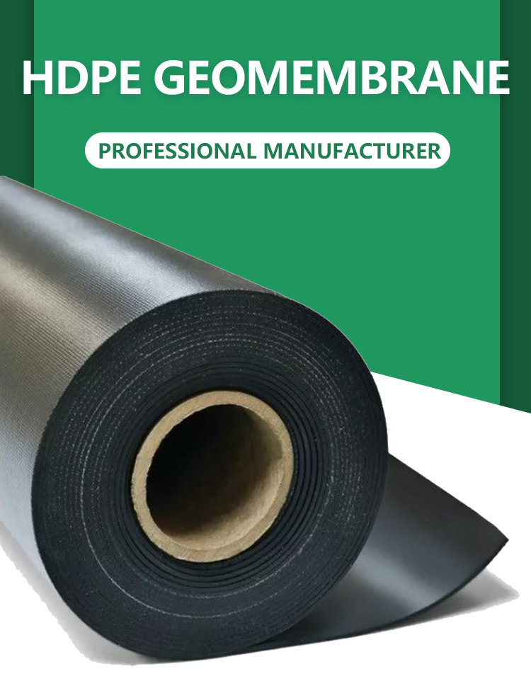 1-6m Width Waterproof Geomembrane Liner for Artificial Pools and Circular Fish Ponds