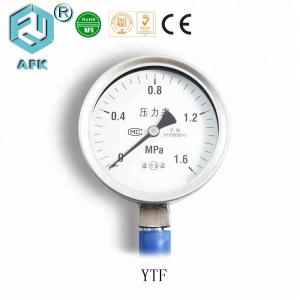 Wholesale Bottom Connect 0-6 bar Stainless Steel Pressure Gauge for Gas from china suppliers