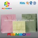 Promotion Cutom Color Printing Customized Paper Bags / Gift Bag grease proof