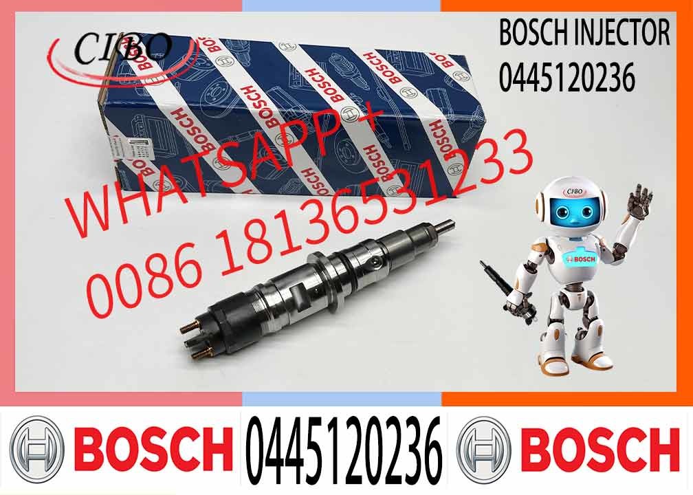 Common Rail Injector 0445120236 5263308 Diesel Engine Fuel System