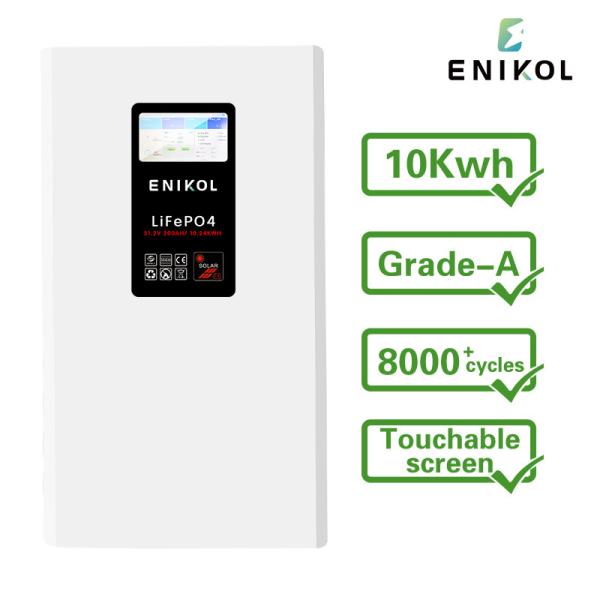 51.2V 200Ah Lithium Iron Phosphate Battery , Home Energy Storage Battery Built