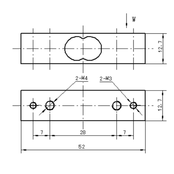 Versatile Compact Single Point Load Cell for 2kg to 50kg Scale Applications - Model WL-111
