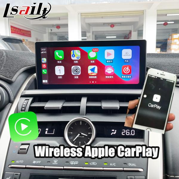 Lexus Android Screen for Lexus NX200T NX300H 2015-2017 10.25 Inches IPS HD Display Android 13 Wireless CarPlay, Android Auto
