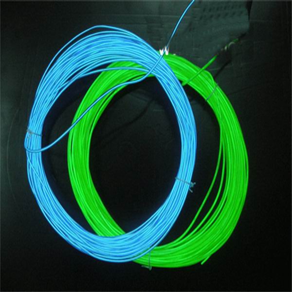 colorful flexible electroluminescent el wire with 1.4mm, 2.3mm,3.2mm,4.0mm,5.0mm sizes