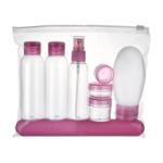 Personal Care Travel Set Bottles for Skin Care Empty Bottles Collar Material PET