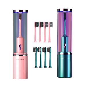 Wholesale Waterproof IPX7 DuPont Brush Heads Smart Electric Toothbrush With UV Sterilizing from china suppliers