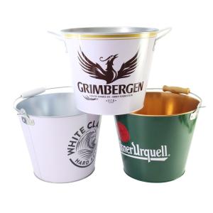 Wholesale Metal Tin Champagne Bucket Customized Beer And Wine Bucket For Bar from china suppliers