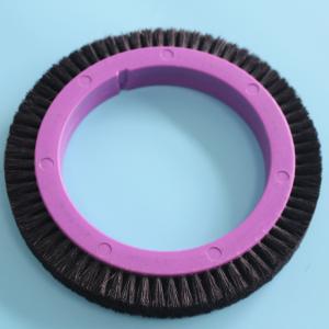 Wholesale Stenter Machine Parts Stentex Parts Brush Wheel 122mm Inner Dia Plastic Body Nylon Hair from china suppliers