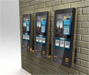 21.5 Inch Wall Mounted Digital Innovative And Smart , Multifunctional Card Dispenser Kiosk By LKS,China