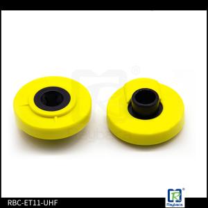 Wholesale 30mm Diameter livestock rfid Round shape TPU Swine UHF Animal Identification electric ear Tags from china suppliers