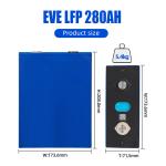 Grade A 280AH LiFePO4 3.2V Cells Battery For Electric Tricycle