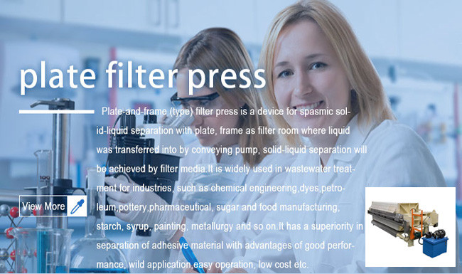 Advanced R&D Technology Saving Energy and Protecting Environment Automatic Press Filter