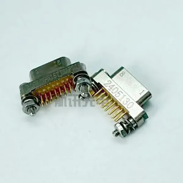 J30jzxpn15tjnap01 Aviation 15-Core Straight Pin Micro Rectangular Connector.