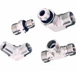 Medium Carbon Steel 90 Elbow BSPT Male-Parker Series Hydraulic Hose Fitting