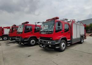 China Aluminum Alloy 4x2 Drive Water and Foam Combined Fire Truck for Fire Suppression on sale