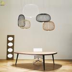 Nordic Light Luxury Birdcage Chandelier LED Restaurant Modern Pendant Light