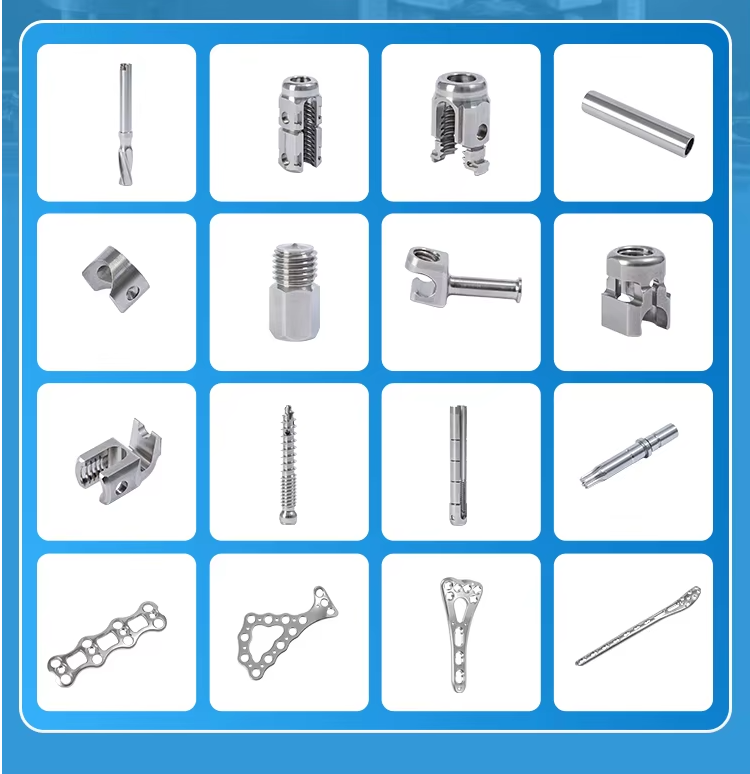 Professional CNC Machining Titanium Distal Radius Volar Locking Plate Orthopaedic Implant