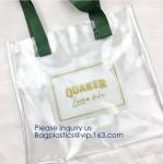 Women Jelly Bag Beach Shopper Tote Transparent Shoulder Large PVC Handbag