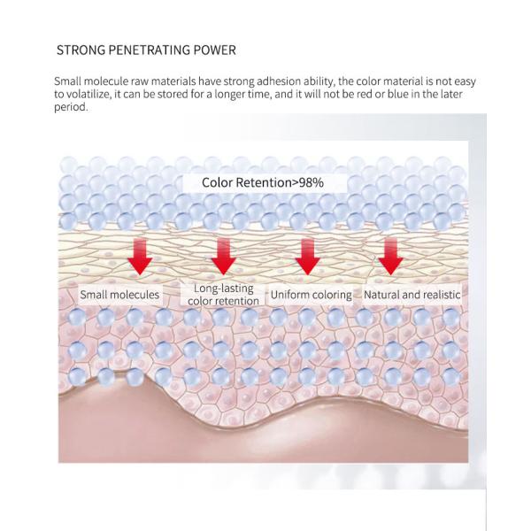 60 G Eyebrow Micro Tattoo Ink Set 60g Permanent Makeup Pigments