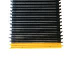 Type 1000 Escalator Metal Pallet 2 Sides Yellow Demarcation Pallet Stainless