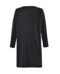 2020 Ladies' Long Knitted Plus Size Dress With Pockets And Buttons