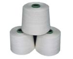 Virgin Raw White Yarn Low - Elongation , 202 Spun Single Ply Polyester Twisted