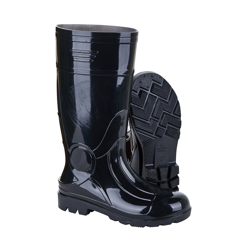 Adult PVC Midsole RB116 Industrial Rain Boots with Steel Toe and Puncture Resistance