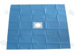 Sterile Blue SMS Disposable Surgical Drapes Utility Drape With Slotted Hole /
