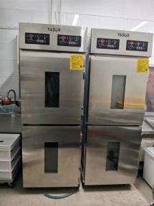 Wholesale Dual Cabinet Dough Retarder Proofer Yasur 36 Trays Reach-In Type 40X60 Cm Trays 4kw from china suppliers