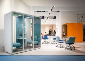 Wholesale High quality soundproof phone booth acoustic office meeting pods with furniture from China from china suppliers