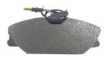 Ceramic / Semi Metal Disc Brake Pads Auto Chassis System Asbestos Free