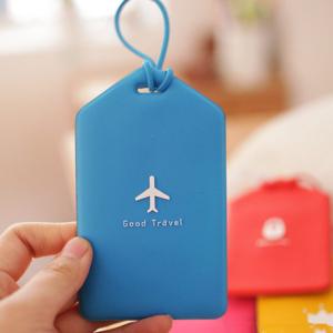 Wholesale Free samples high quality custom travel accessories pvc luggage tag from china suppliers