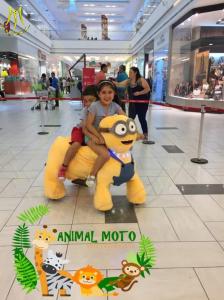 Wholesale Hansel High quality plush animal design electric kids entertainment equipment furry animal toy from china suppliers