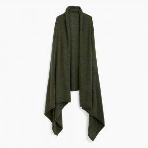 China Winter Knitted Shawl Wrap 100% Cashmere Knit Shawl Plain Style Simple Design on sale
